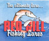 Red gill fishing lures logo